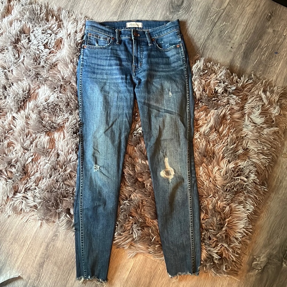 Madewell 9" High-Rise Skinny Jeans Size 26
